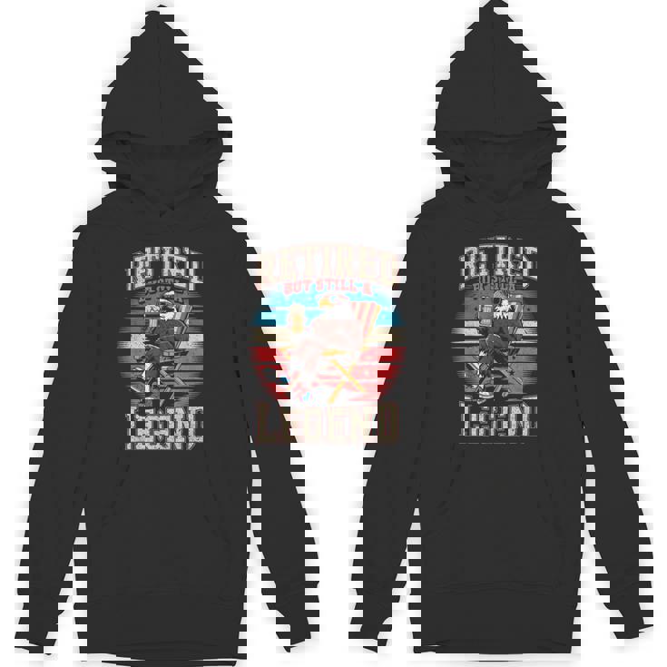 引退したがまだ伝説のイーグルとビールアメリカンスタイル パーカー