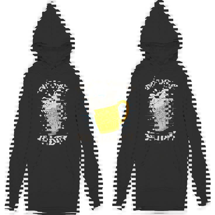 心配しないで、ホッピー・ブリューワー・ホップス・ビール パーカー