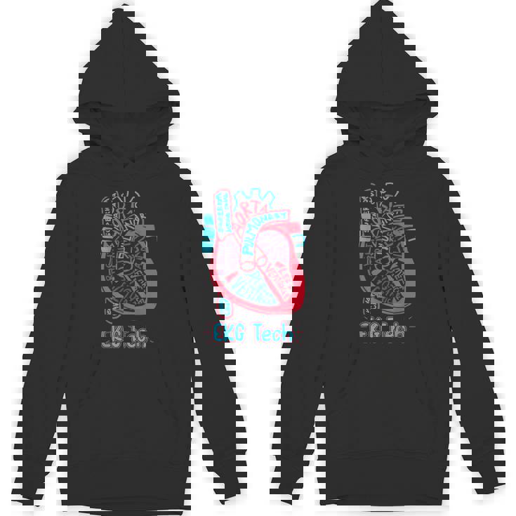 心電図技術者 心臓の各部位 看護師 循環器科 ギフト パーカー