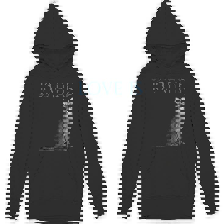 愛はアビシニアンキャット パーカー