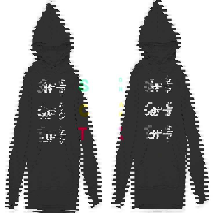 数学教師 三角法oh Cah Toa ジオメトリパロディ パーカー