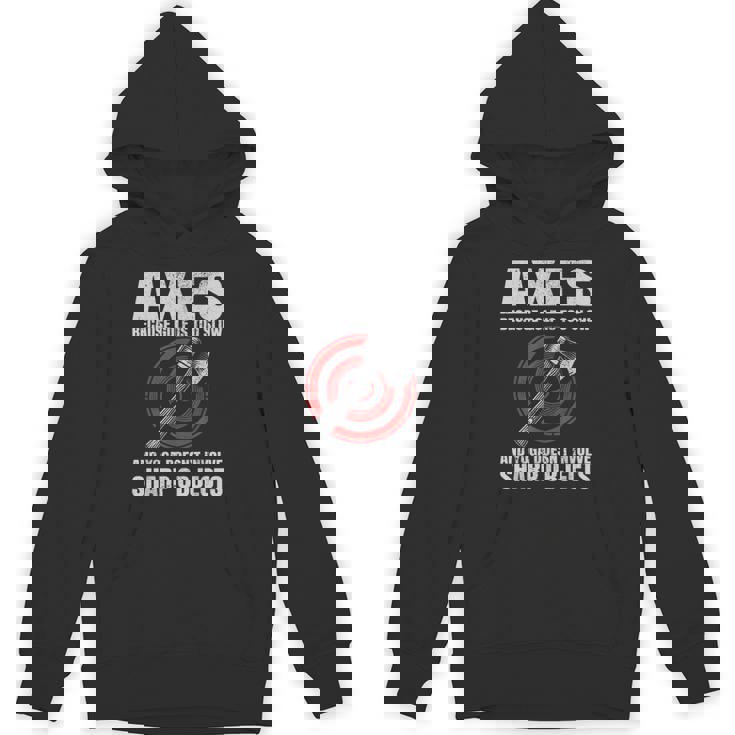 斧投げ ランバージャック ヨガ ゴルフ ファニー 斧投げ ブルズアイ パーカー