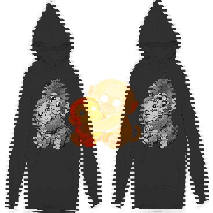 日本 かわいい 赤ちゃん モンキー パンチ ニホンザル パンチくん パーカー