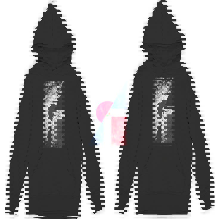 日本ドミニカ共和国の国旗 日本のドミニカ共和国 パーカー