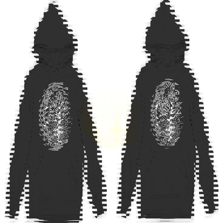 曼荼羅tシャツ 生命の樹 タトゥースタイルシャツ 長袖tシャツ パーカー