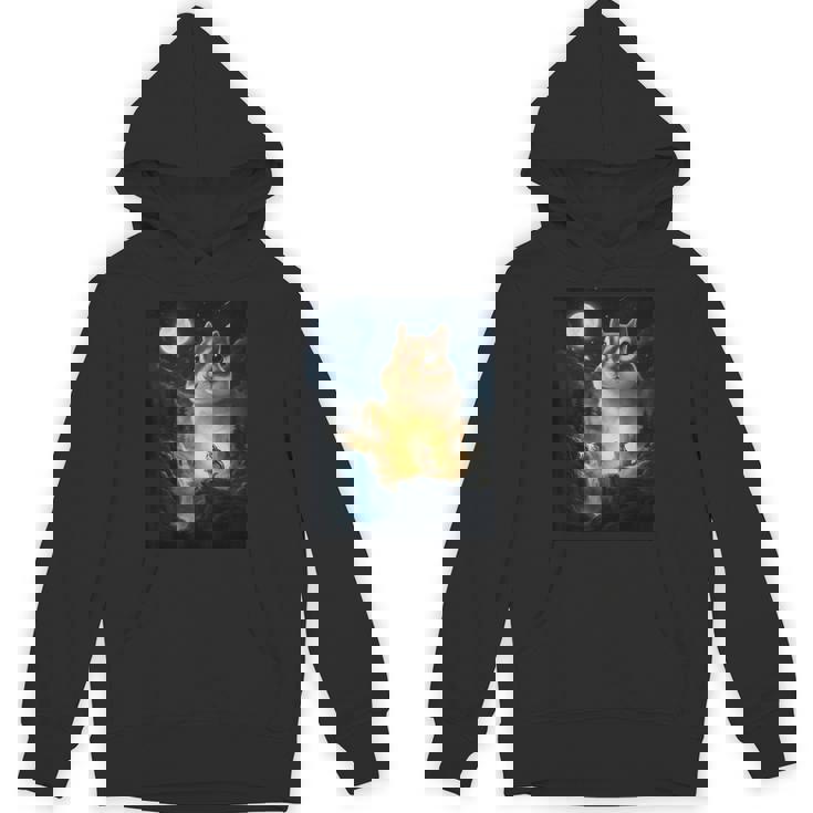 月に吠えるシマリス ヴィンテージ 面白いシマリス パーカー