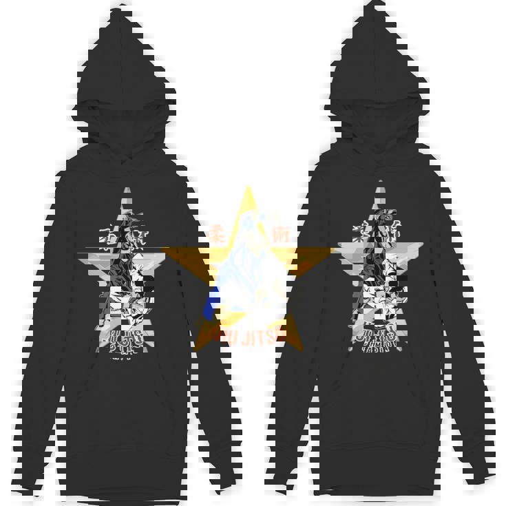 柔術スター、チャンピオン 長袖tシャツ パーカー