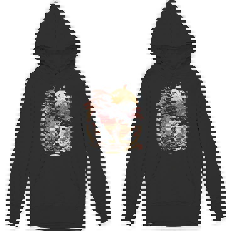 浮世絵 アート 神奈川 ヴィンテージ 和 タトゥー アート グラフィック パーカー