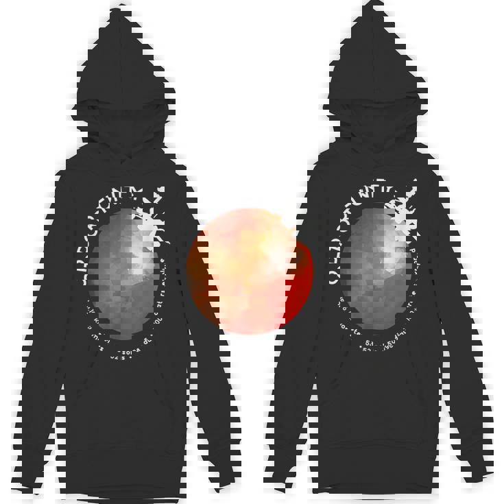 火星のオポチュニティ・ローバー オピー 宇宙探検 パーカー