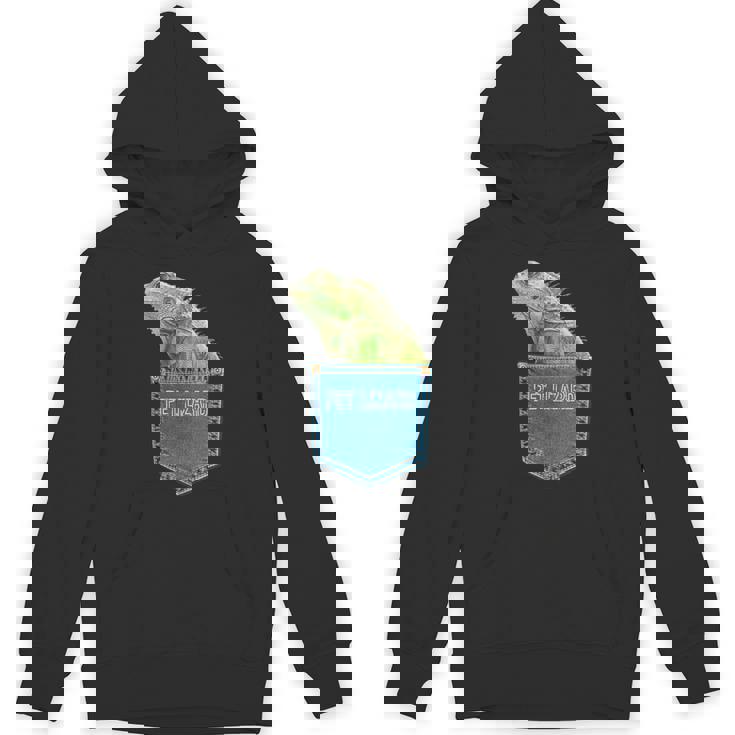 爬虫類 トカゲ ポケット ペット トカゲ イグアナ パーカー