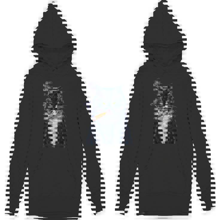 猫 ネコ ボス たばこ ねこ パーカー