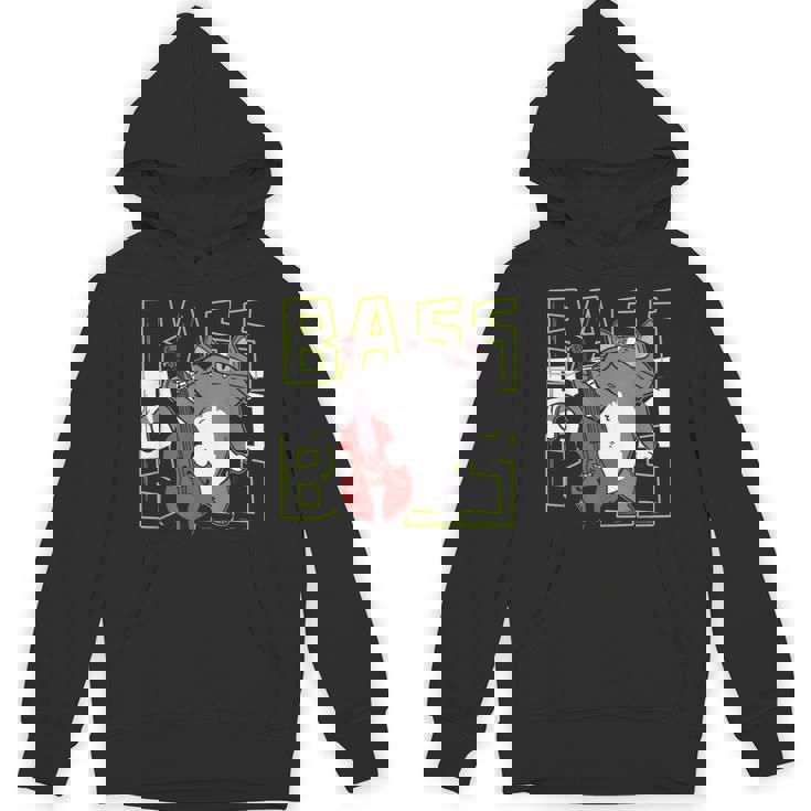 猫 二重低音プレーヤー パーカー