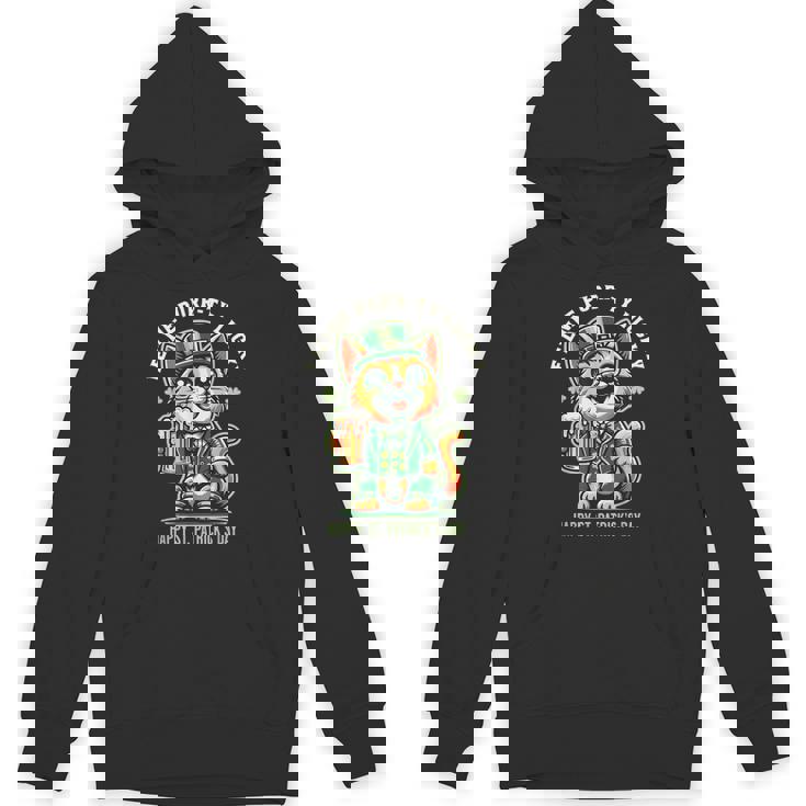 猫のパーティラッキー：セント・パトリックス・デーの猫愛好家たち パーカー