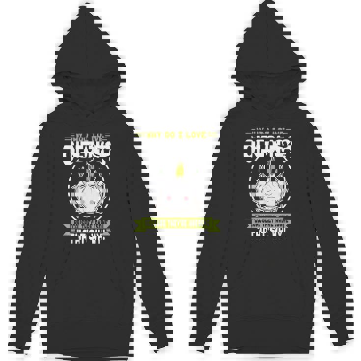 玉ねぎが好きな理由-素晴らしい玉ねぎ パーカー