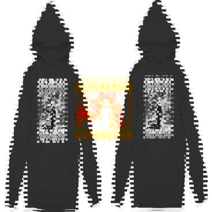 痔 征服者 ジョーク 攻勢 奇妙 面白い ミーム クリンジ パーカー