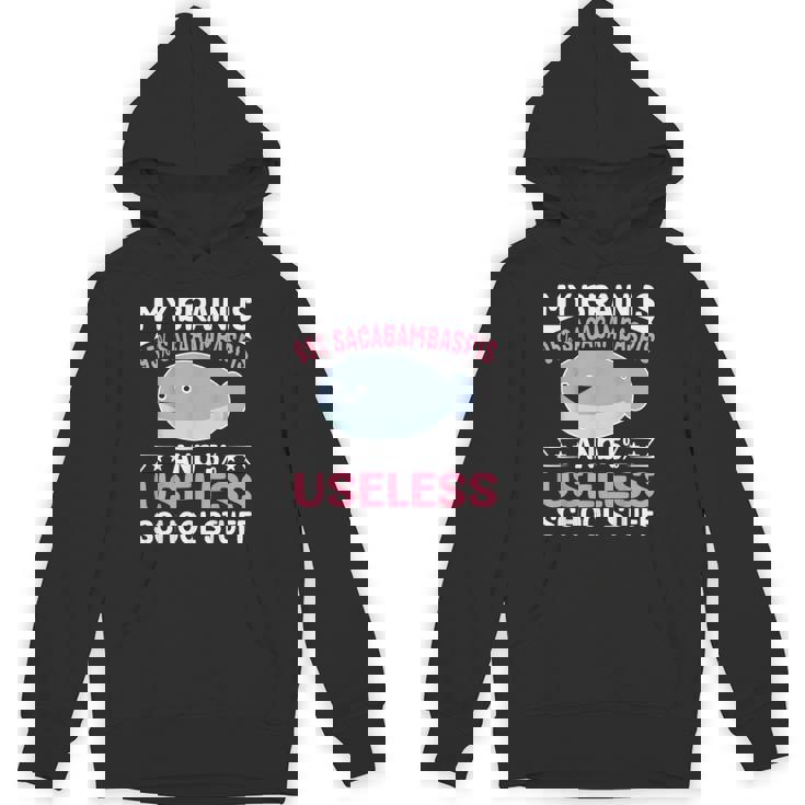 私の脳は95％サカバンバスピスの面白い魚のミーム パーカー