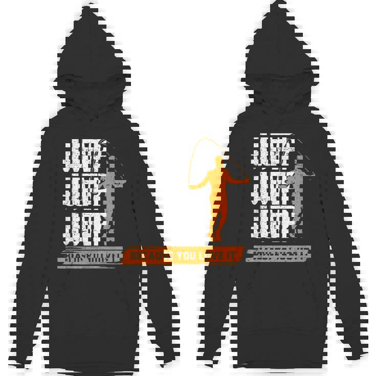 縄跳び Because You Love It 縄跳び パーカー