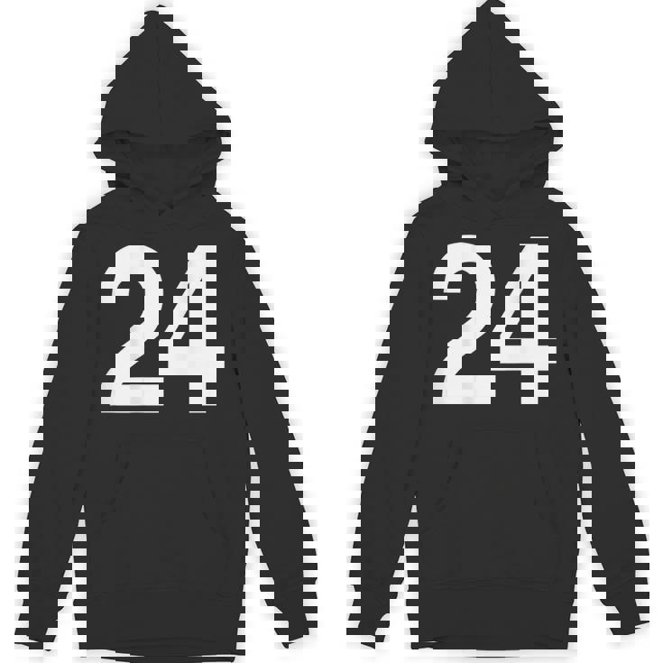 背番号24 番号付きシャツ番号 パーカー