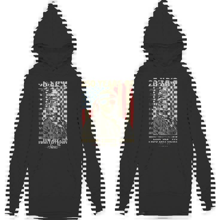 自由の250年 自由の歴史 創設父 レトロ 長袖tシャツ パーカー