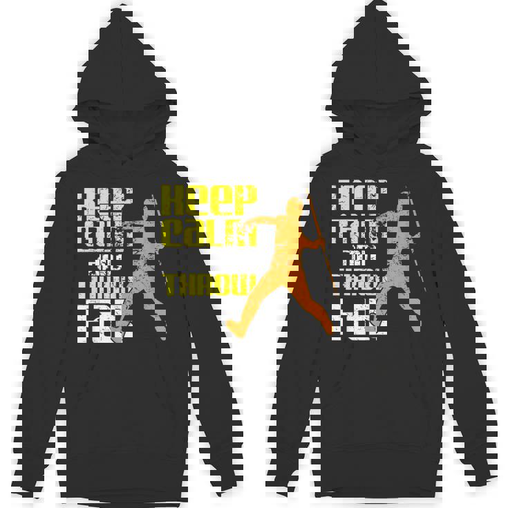 落ち着いて遠くに投げろ パーカー