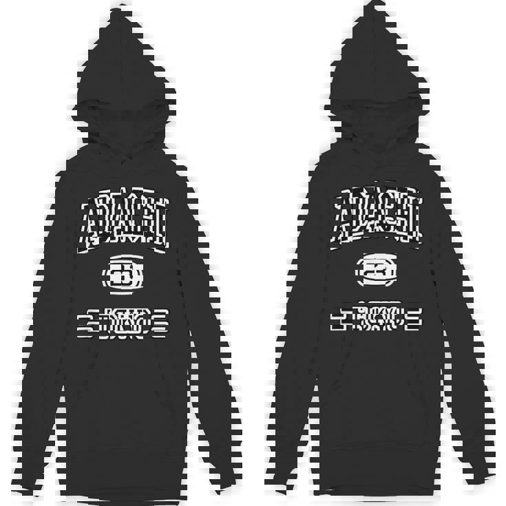 足立区 Adachi【チームユニフォーム カレッジ風】東京 23区 Jimo-T ジモティ 面白い パーカー