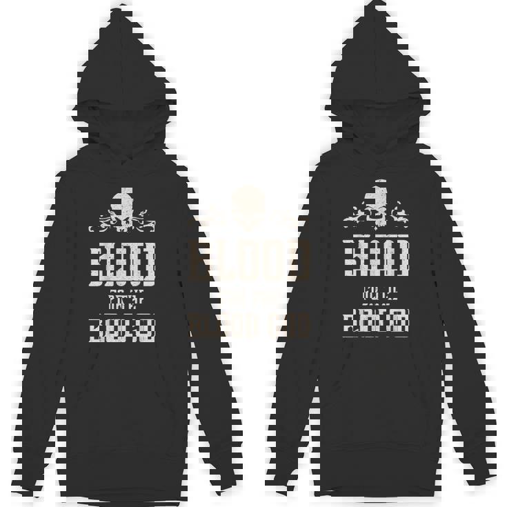 邪悪な頭蓋骨の血 血神 地獄の魔王 パーカー