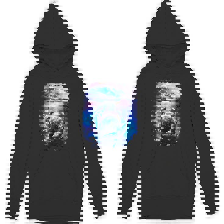 銀河 イルカ 宇宙 地球 海 パーカー