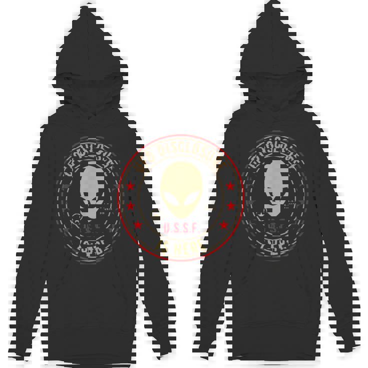 開示はこちらエイリアン侵略uapエイリアンufo パーカー