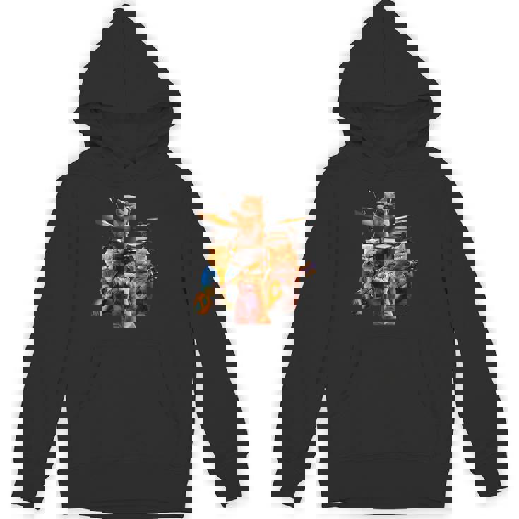 面白いtシャツ 猫 ネコ ギター バンド メンズ 猫好き グッズ おもしろ 面白い 服 ネタ にゃんこ パーカー