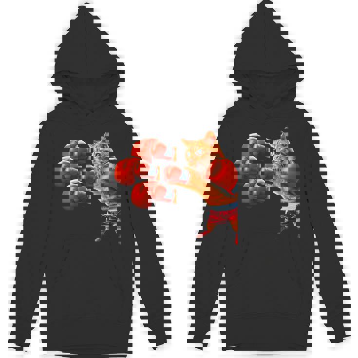 面白いtシャツ 猫 ネコ ボクシング メンズ 猫好き グッズ おもしろ 面白い 服 ネタ にゃんこ 猫の下僕 パーカー