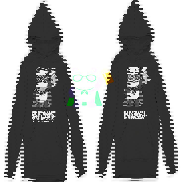 面白いパンダパンダビールドリンカー パンダビール パーカー