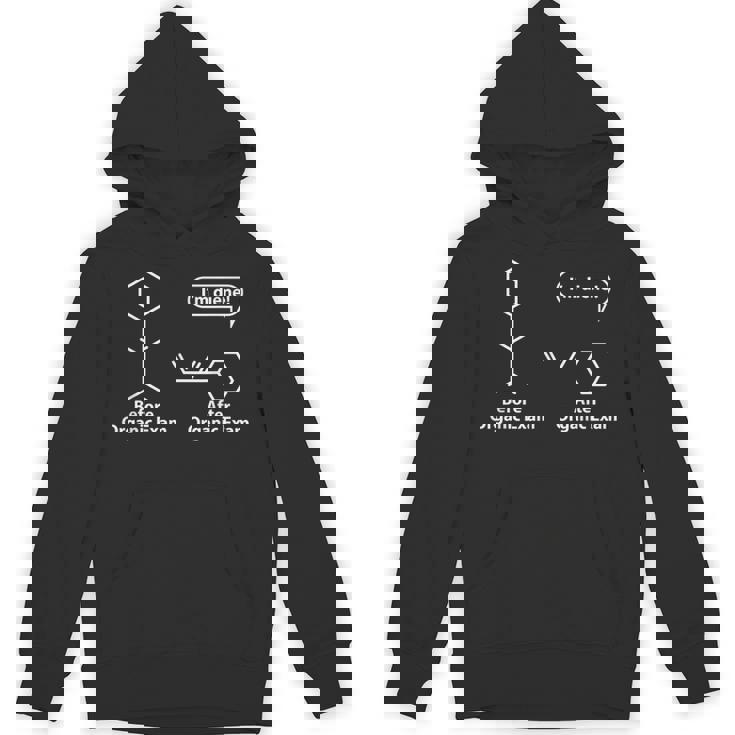 面白い駄洒落-有機化学試験後の前-私は奉仕する パーカー