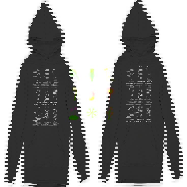 食虫植物 チャートハエトリグサ、食虫植物 パーカー