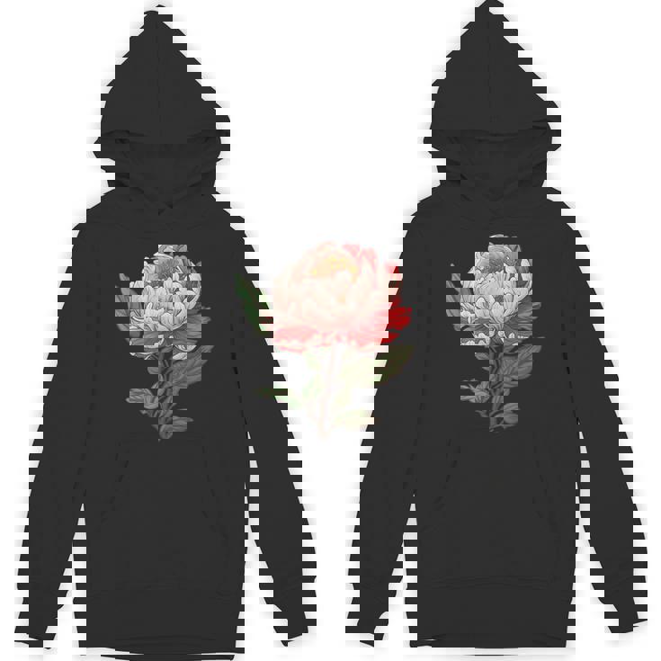 魅惑的な牡丹ブーケ パーカー