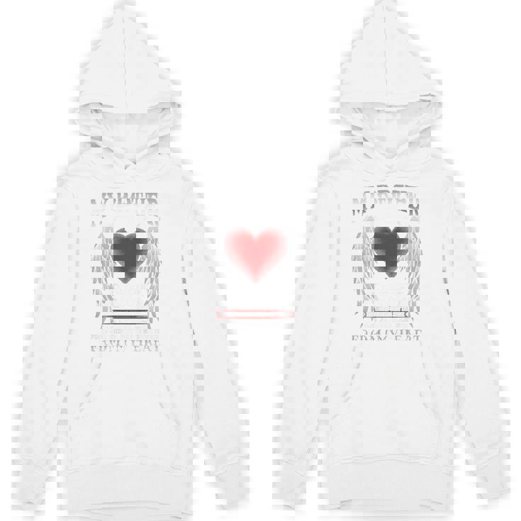 バックプリント My Guardian Angel Brotherメモリアル パーカー