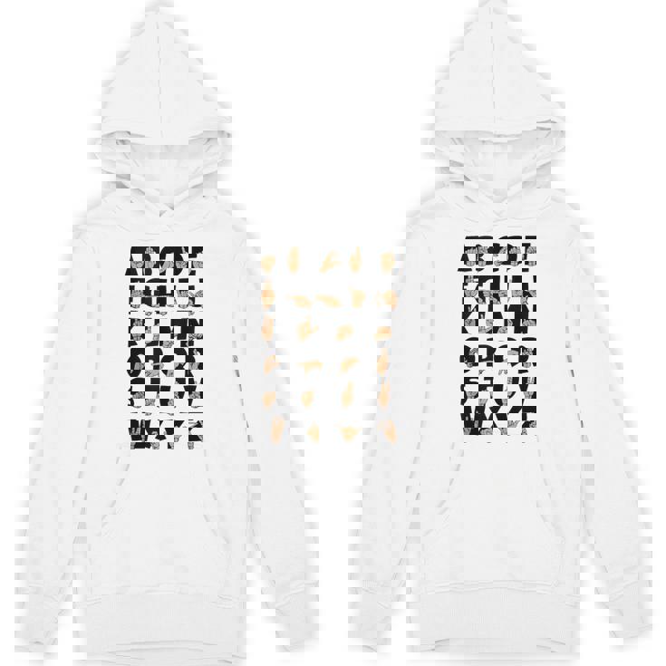 ASL American Sign Language Alphabet Teacher Deaf Tank Top Unisex Hoodie