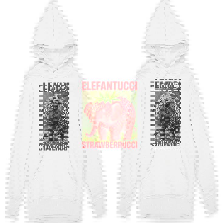 Brainrot Animal Gen Alpha Meme ストロベリーエレファント パーカー