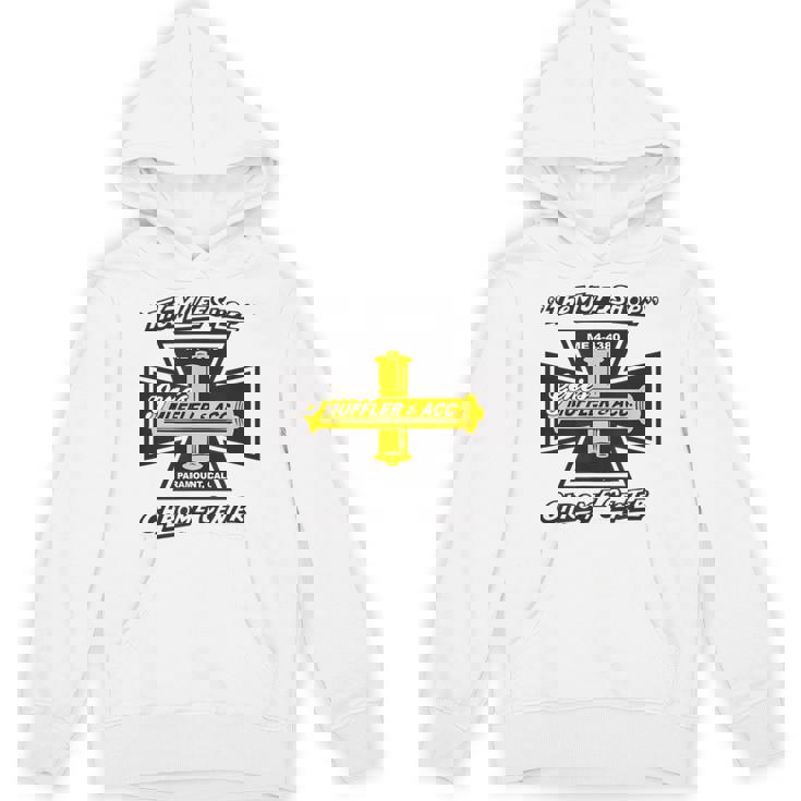 Gene's Mufflers アイアンクロス パーカー