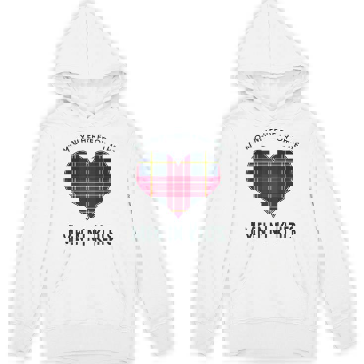 I'm Only Here For The In Kilts タータンチェック ハート パーカー