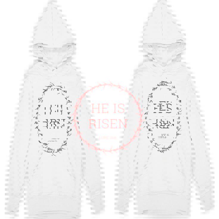 He Is Risen – イエス・キリストの復活イースター聖書の一節 パーカー