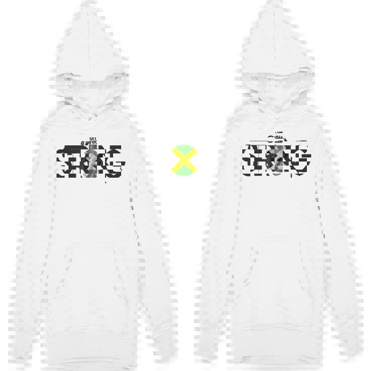 Jamaica Strong – Inspirational Jamaican Unity Tee Unisex Hoodie