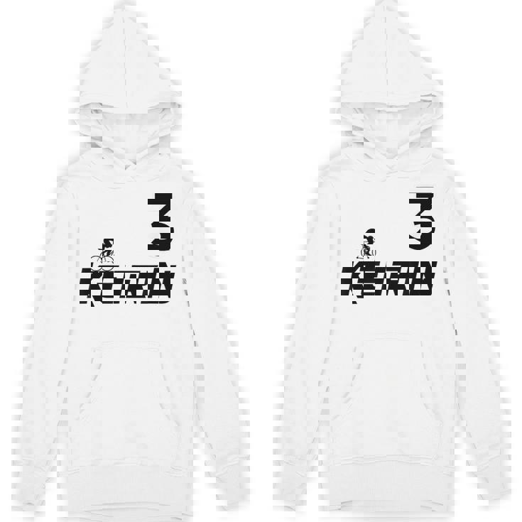 Keirin レッド ナンバー3 レッド ナンバー3 レーシング パーカー