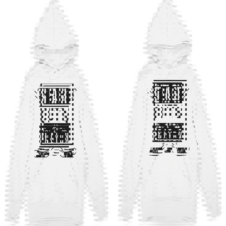 Kids Ice Hockey Player Straight Outta The Penalty Box Kids Unisex Hoodie