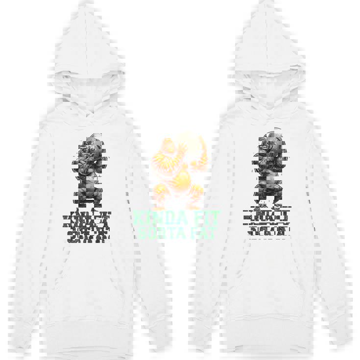 Kinda Fitorta Fat Gorilla ヘビーウェイトリフティング 面白いジム パーカー