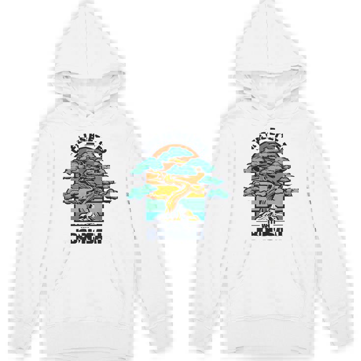 Life Is Better With Bonsai 屋内 盆栽 盆栽ポット 盆栽 パーカー