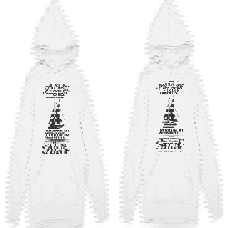 Life Is Just Aeries Obstacles セーリング ヨット パーカー