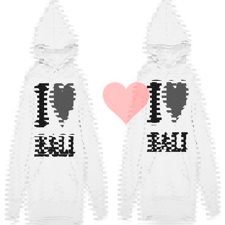 I Love Bali パーカー