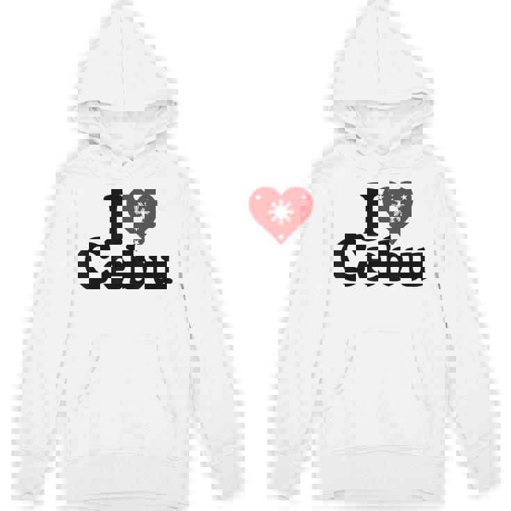 I Love Heart Cebu フィリピン諸島 パーカー