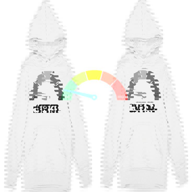 Low Cotisol Maxxing おもしろミーム ソーシャルメディア 自己改善 パーカー