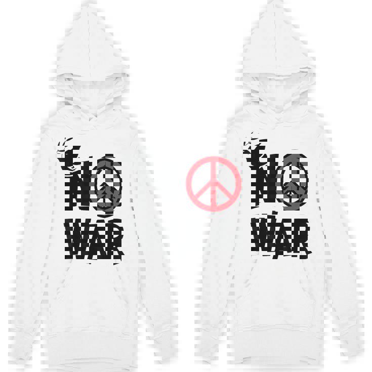 No War 反戦 平和の鳩 パーカー